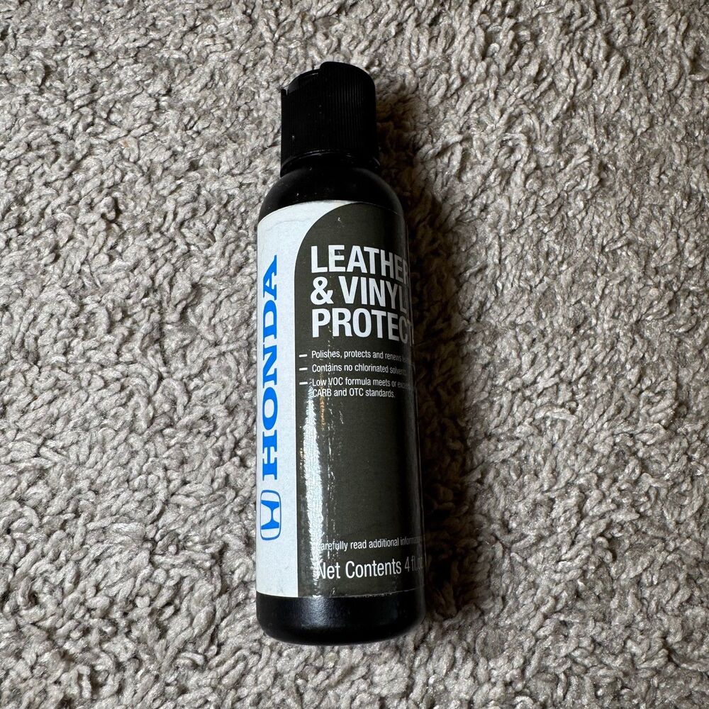 Genuine Honda Leather & Vinyl Protectant 4oz OEM Car Interior Cleaner 08700-9209